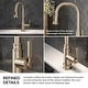 preview thumbnail 24 of 144, Kraus 2-Function 1-Handle 1-Hole Pulldown Sprayer Brass Kitchen Faucet