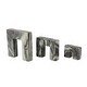 preview thumbnail 15 of 14, White or Black Marble Square Arch Abstract Decorative Sculpture with Varying Sizes (Set of 3)