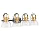 Option Brushed Brass and Black