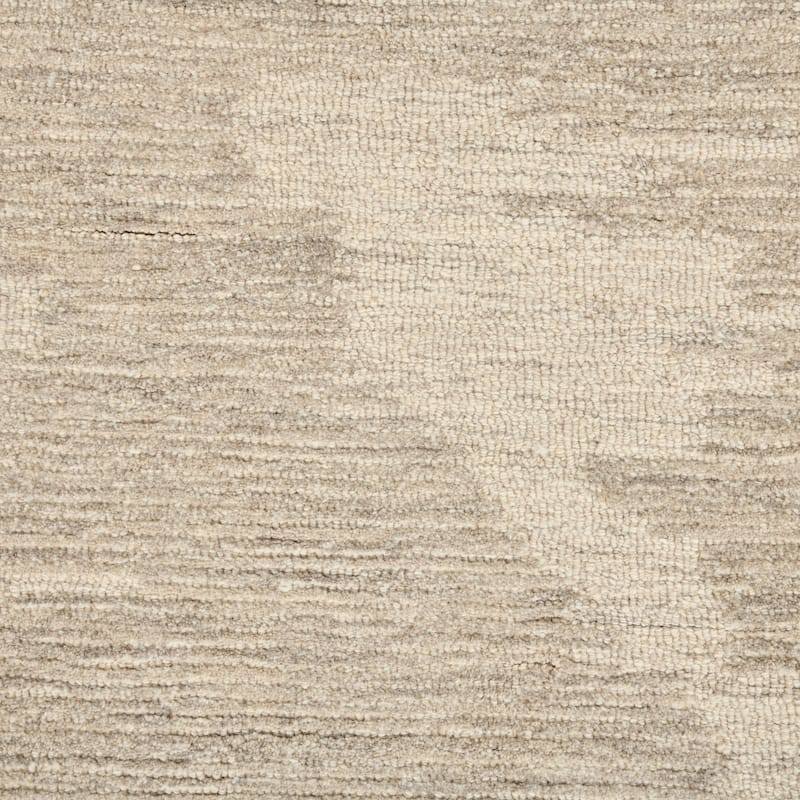 Mohave Ivory and Beige Abstract Hand-Hooked Area Rug 2' x 3'