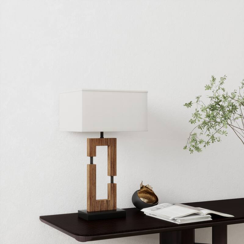 Set of 2 Painted Table Lamp