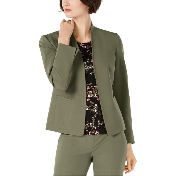 Nine West Womens Solid Blazer Jacket. Opens flyout.