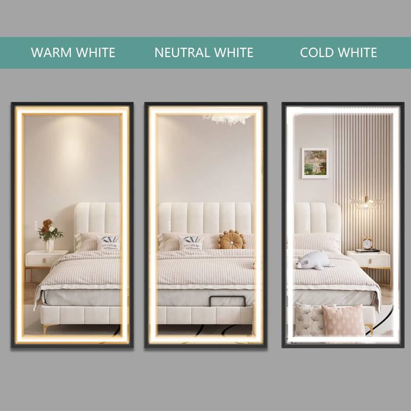 Mirror Full Length Floor Mirror Free Standing Dressing Mirror