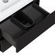 preview thumbnail 170 of 169, CASAINC Floating Bathroom Vanity with Resin Top Basin and Soft Closing Drawers