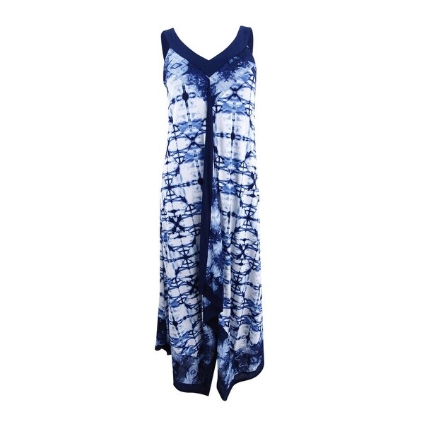 Handkerchief Hem Maxi Dress