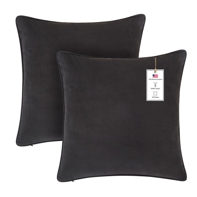 Grey Velvet Throw Pillows Bed Bath Beyond