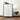 Chest with 5 drawers in White & Espresso