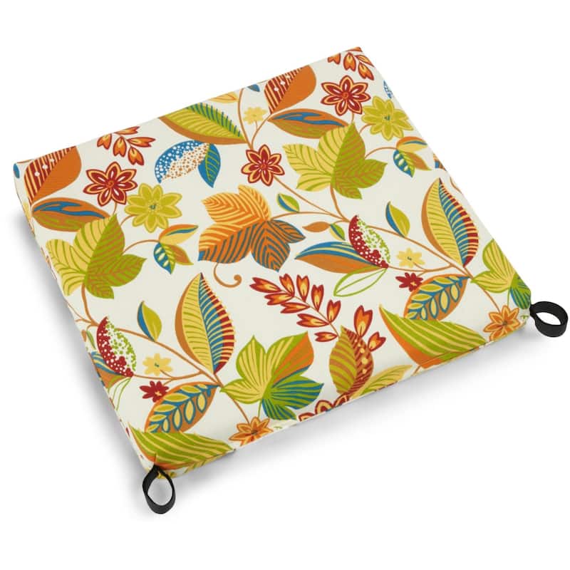 20-inch by 19-inch Indoor/Outdoor Chair Cushion - 20 x 19 - Skyworks Multi