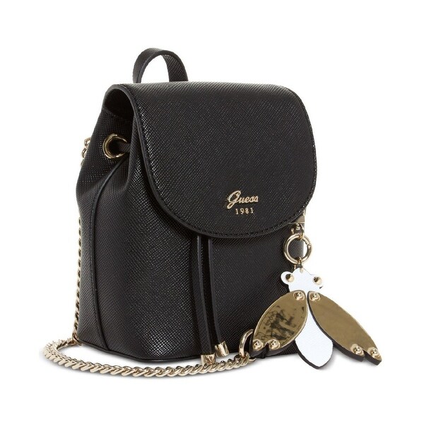guess mini bag black
