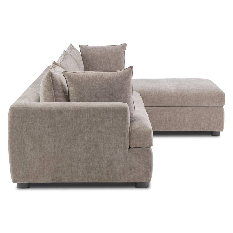 Poly & Bark Milo Left-facing Sleeper Sectional