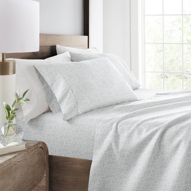 Delicate Blossoms Patterned Ultra-Soft Bed Sheet Sets