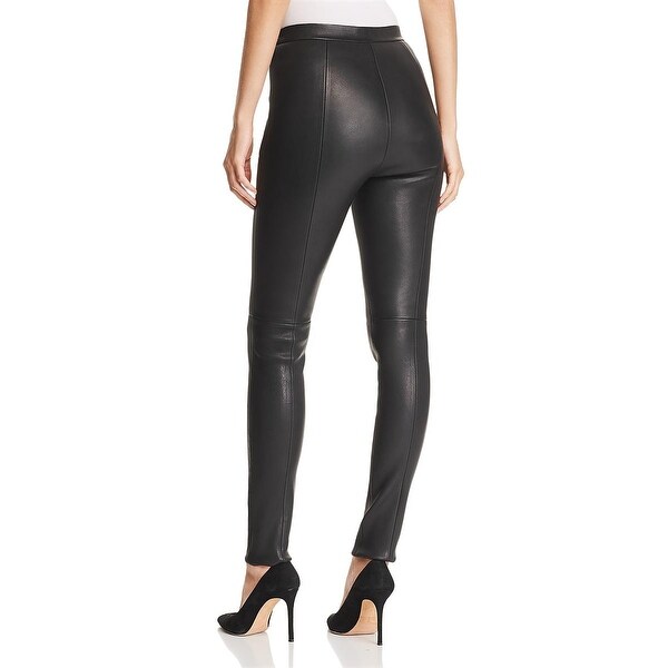 hugo boss leather pants