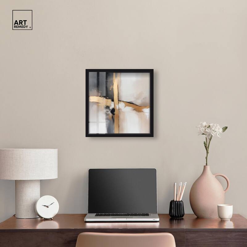 Golden Hour I Shadowbox by Art Remedy