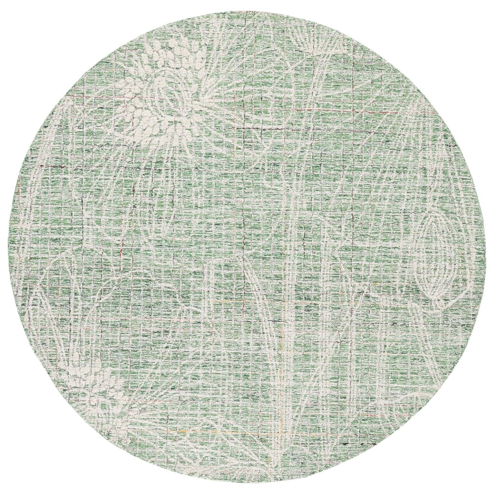 SAFAVIEH Handmade Metro Aldegonda Modern Floral Wool Rug