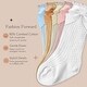 preview thumbnail 2 of 5, CozyWay Baby & Toddler Knee High Bow Socks, Neutral & Pastel, 5 pair