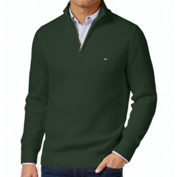 tommy hilfiger sweater green