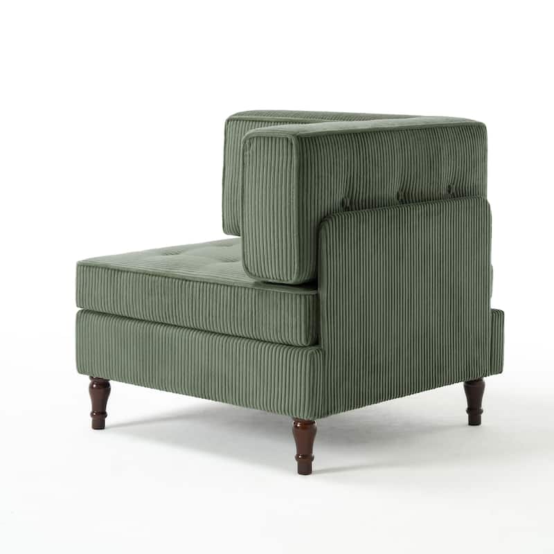 Madison Oversized Upholstered Corduroy Modular Sectional Sofa