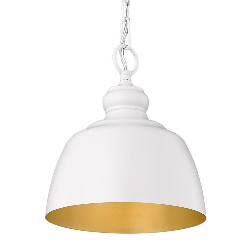 Golden Lighting 0316-M1L Holmes 9" Wide Mini Pendant