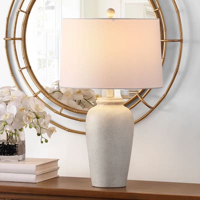 SAFAVIEH Lighting Gesuina 26-inch LED Table Lamp - 15" W x 15" L x 26" H - 15Wx15Dx26H