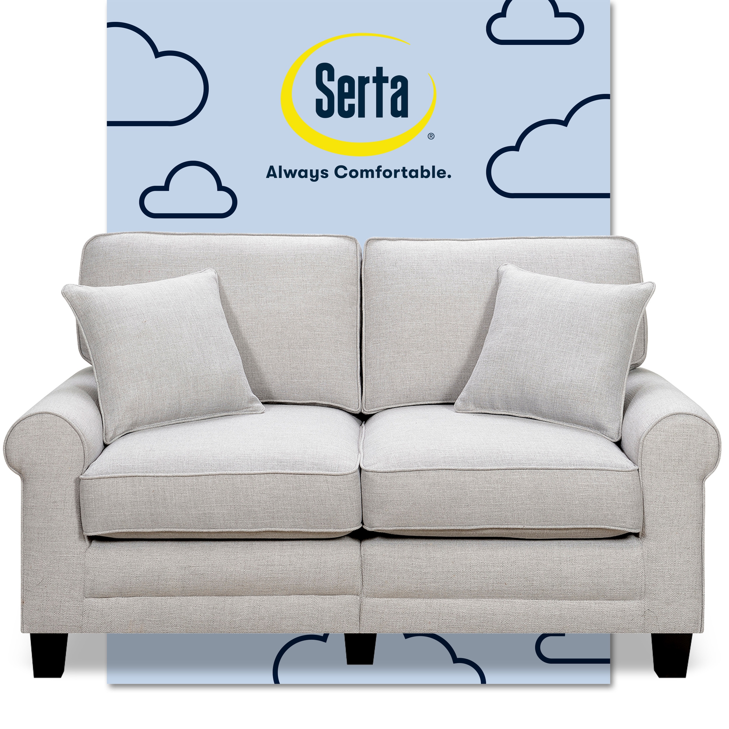 Serta shop copenhagen loveseat