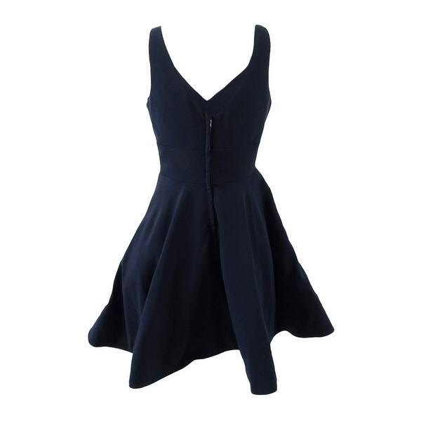 X By Xscape Women's V-Neck Fit & Flare Party Dress