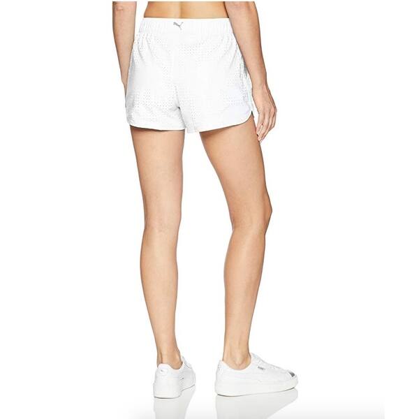 Shop Puma Women S Woven Shorts White Xl Overstock 30575129