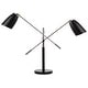 preview thumbnail 3 of 2, SAFAVIEH Lighting 32-inch Mavis Adjustable Task Table Lamp - 23-36"x8.75"x27-32"