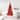 Pre-Lit Profile Artificial Tinsel Christmas Tree - 6' - Red - Clear Lights