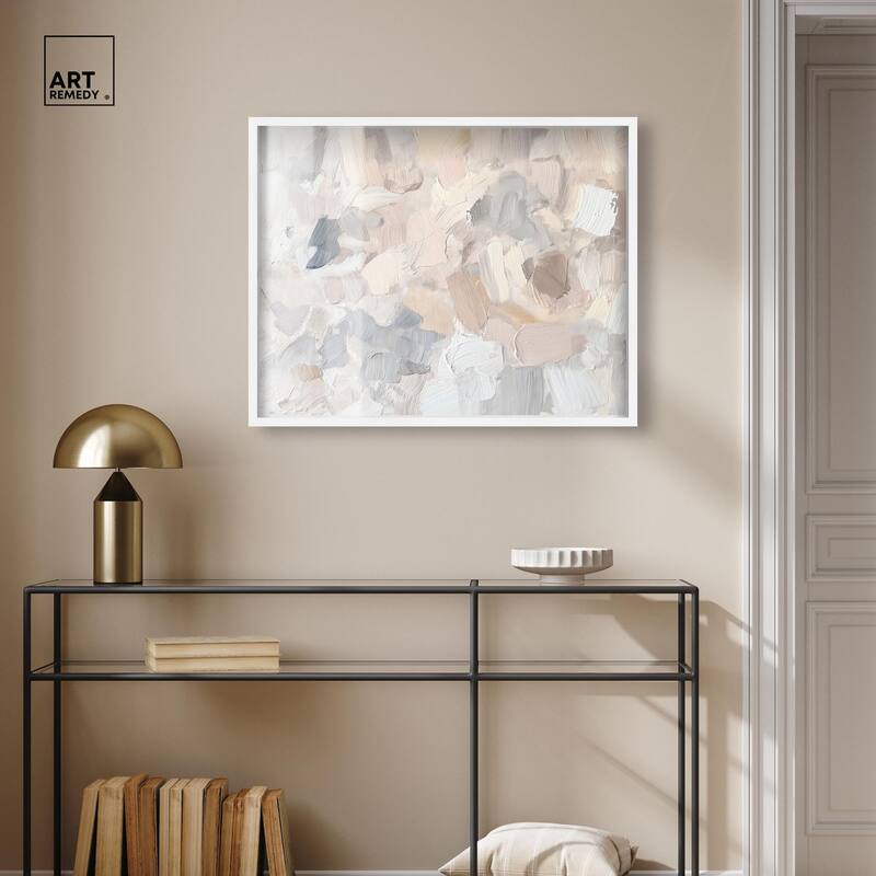 Soft Colors Fade I Shadowbox by Art Remedy