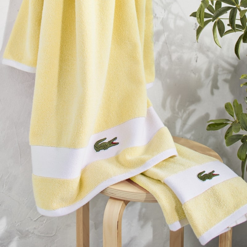 Lacoste Sport Stripe Supima Cotton 6-Piece Towel Set
