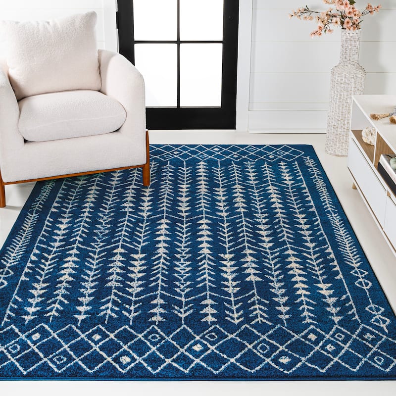 JONATHAN Y Asilah Moroccan Geometric Area Rug