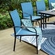 preview thumbnail 34 of 34, MAISON ARTS 9-Piece Outdoor Dining Set with 8 Textilene Chairs and Rectangle Dining Table