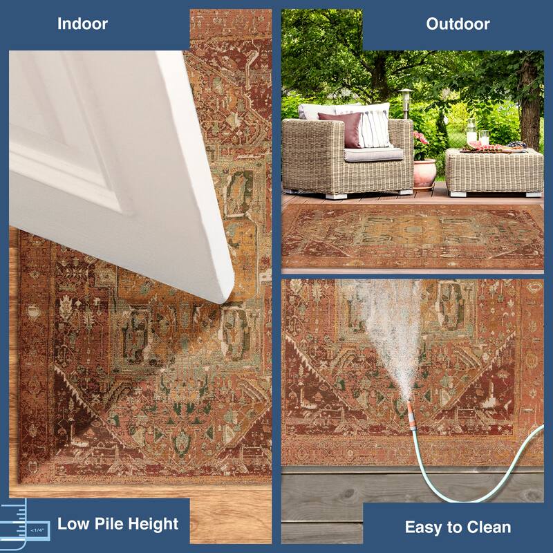 Liora Manne Marina Heriz Indoor/Outdoor Rug