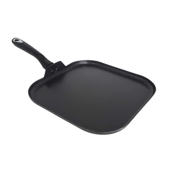 11" Cast Aluminum Deep Square Griddle with Grill Marks