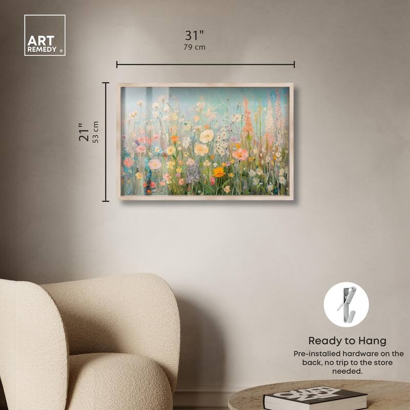 Soft Focus Flora II Shadowbox by Art Remedy