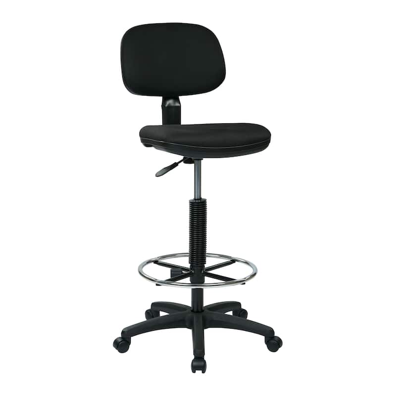 Sculptured Seat and Back Drafting Chair