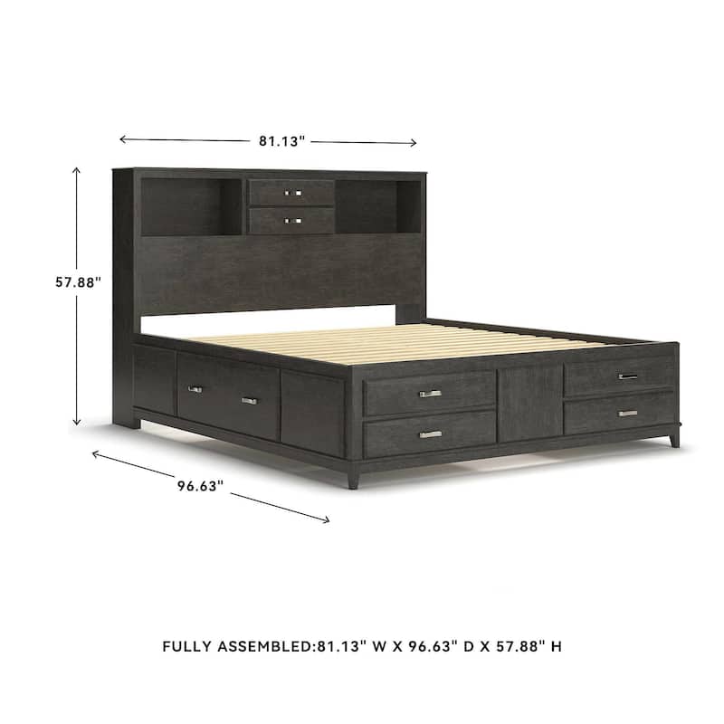 Signature Design By Ashley Caitbrook Storage Bed with 8 Drawers