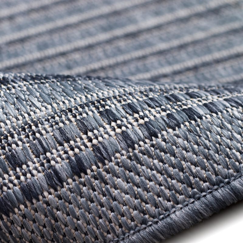Liora Manne Malibu Simple Border Indoor/Outdoor Rug