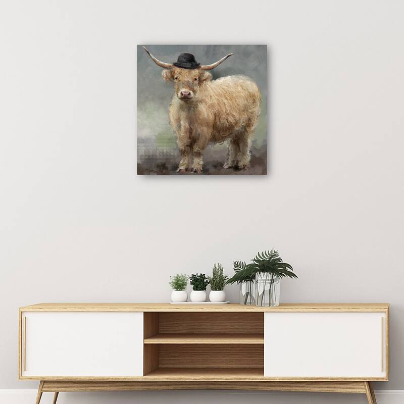 Fancy Freddie By Studio Arts Canvas Art Print