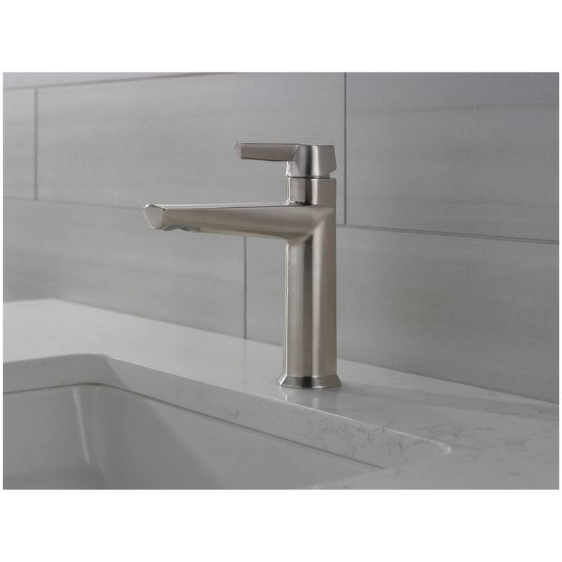 Delta Galeon 1.2 GPM Single Hole Bathroom Faucet Less Drain Assembly