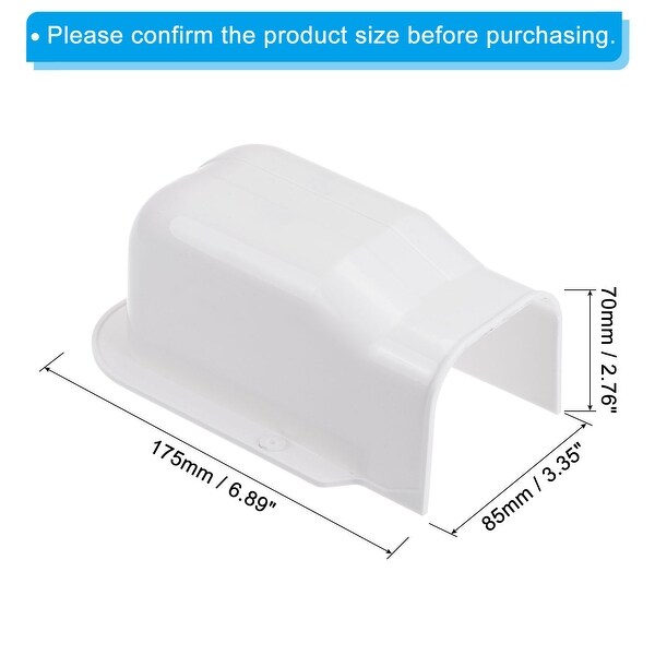 PVC Decorative Line Set Cover Air Conditioner Duct HVAC Part - China