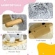 preview thumbnail 6 of 5, Qaba Wooden Rocking Horse, Husky Themed Rocking Animal for Baby, Animal Rocker Ride-On Toy for Kids 18+ Months