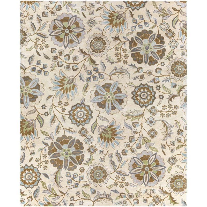 Livabliss Athena Transitional Area Rug - White - 7' 6" x 9' 6"