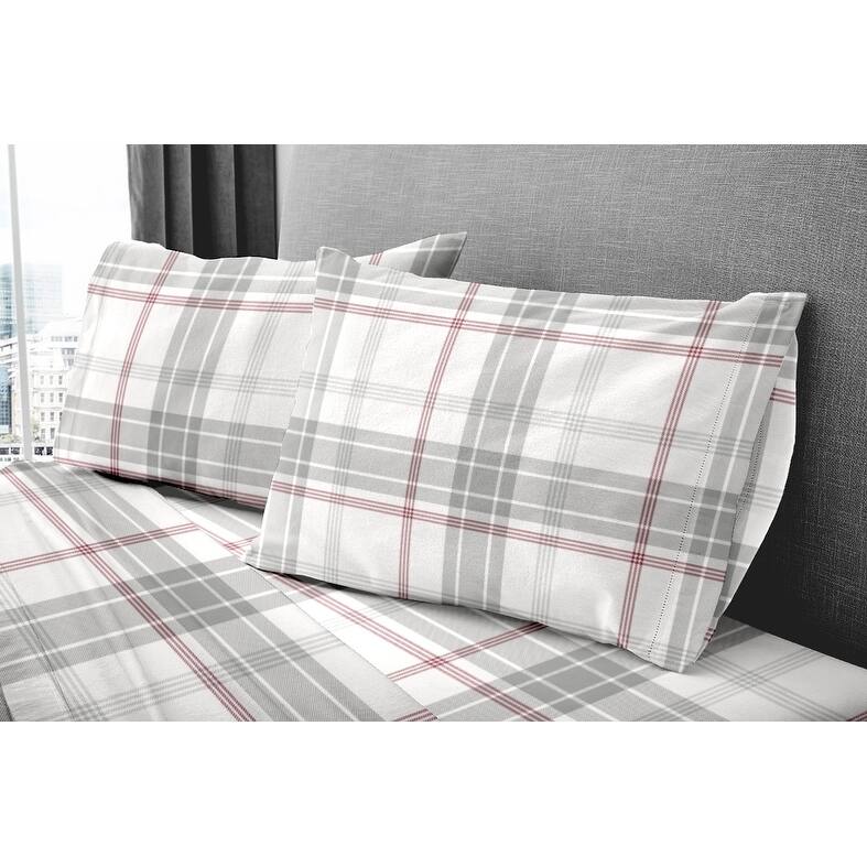 Dormisette Luxury German Flannel 6-ounce Bed Sheet Set