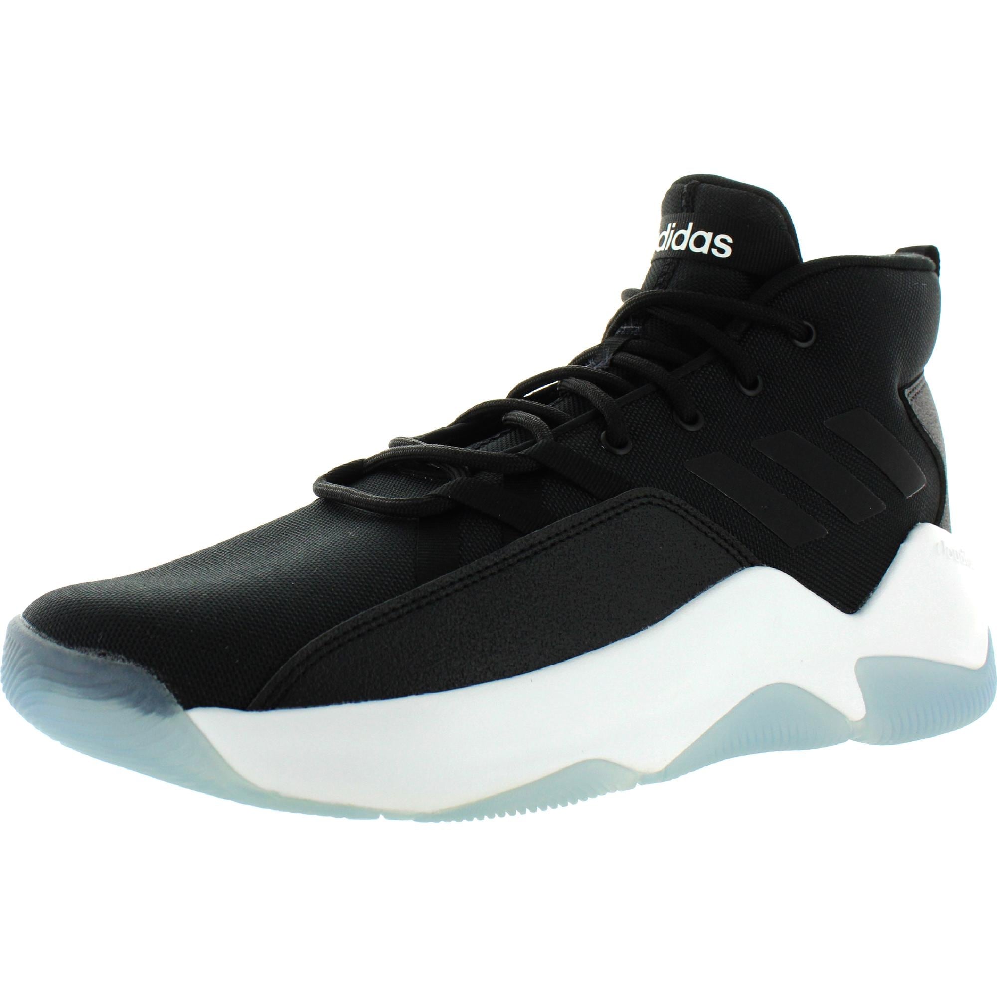 Shop Adidas Mens Streetfire Basketball Shoes High Top Cloud Foam