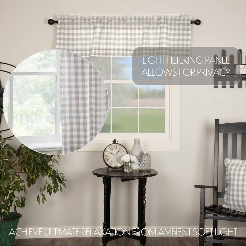 Annie Buffalo Check Valance