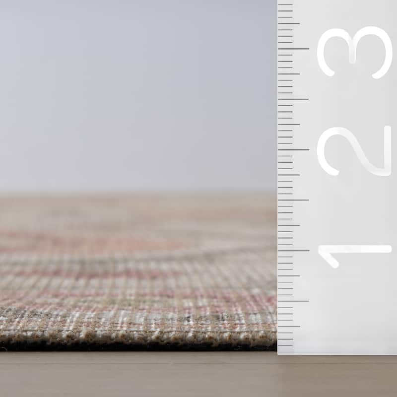 Nuloom Hillstone Collection Traditional Vintage Medallion Area Rug