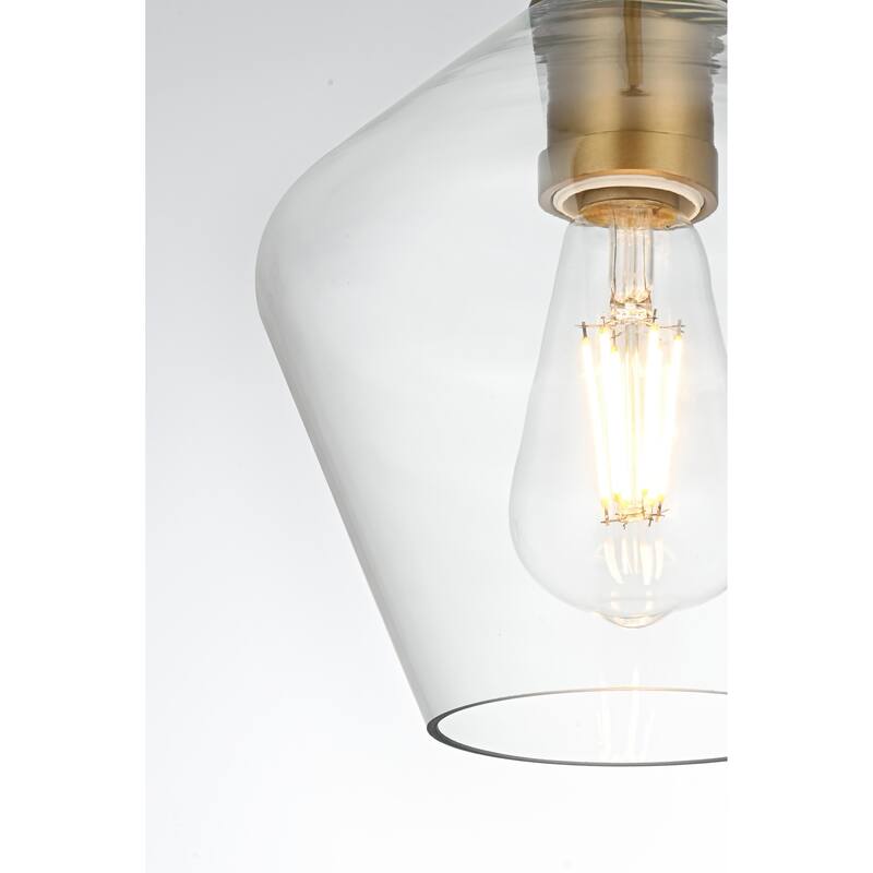 Gerald 1-Light Glass Pendant