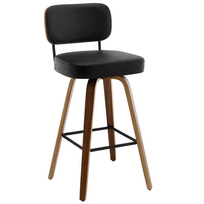 26"/29" Swivel Bar Stools/ Counter Stools with Bentwood Legs
