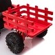 preview thumbnail 19 of 46, 12V Kids Ride-On Tractor Car with Trailer & LED Lights - Fun Farming Adventure